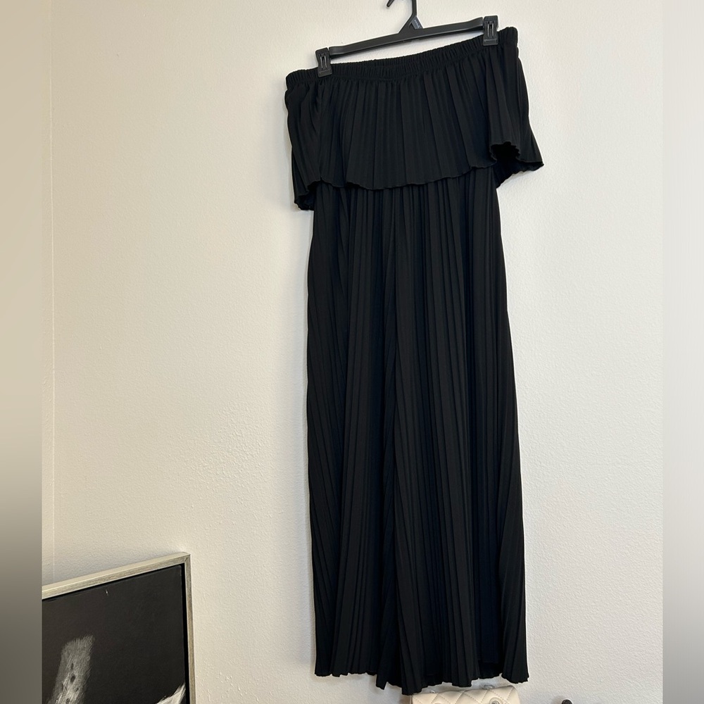 NWOT-  MIA Rose by Block- Black Romper- Size 1X Tall